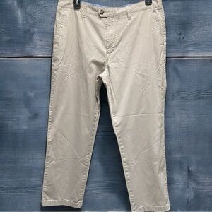 Nautica  “The‎ Beacon Pant” Flat Front Khaki